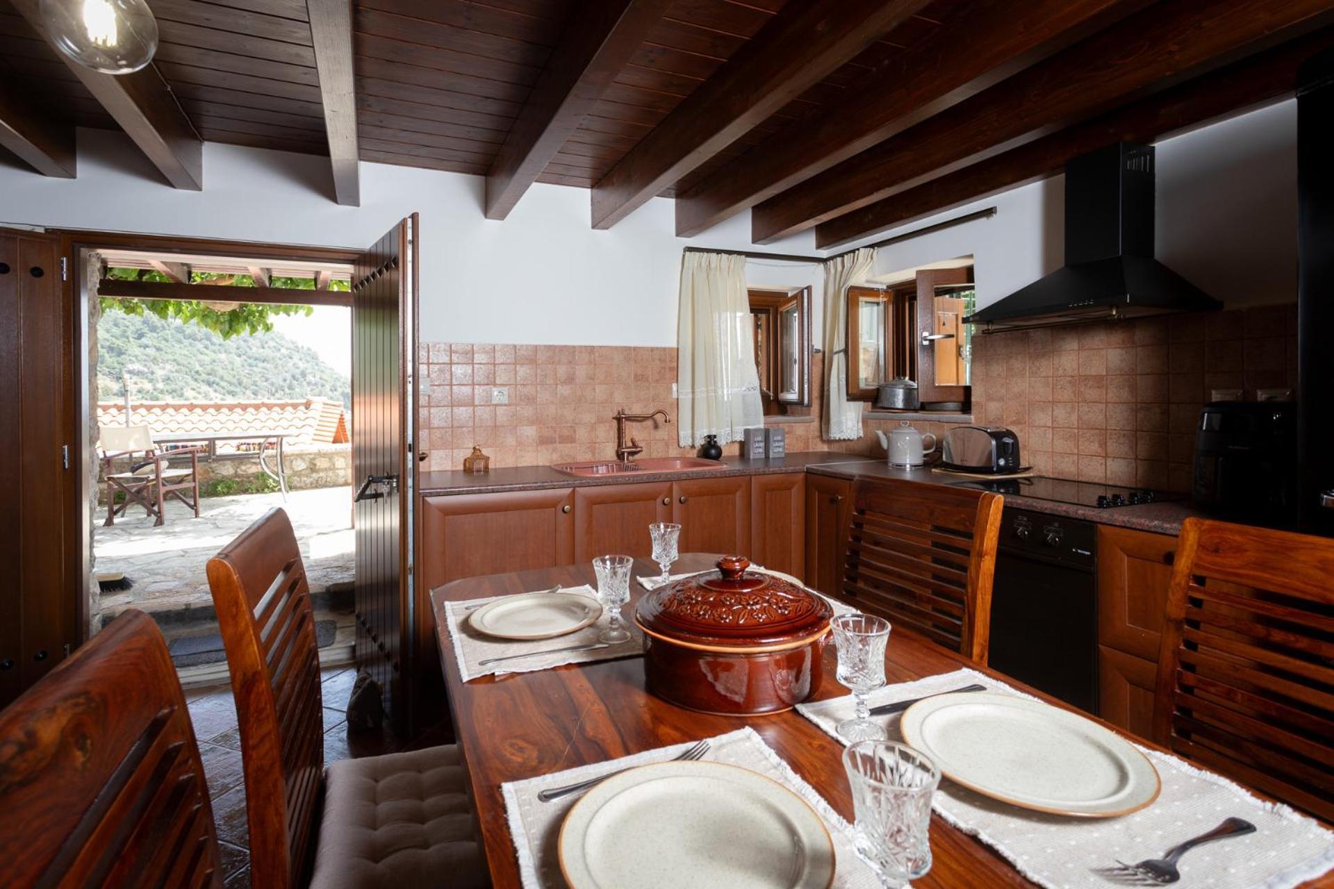 To Spiti Sto Castro Apartment Nafpaktos Bagian luar foto