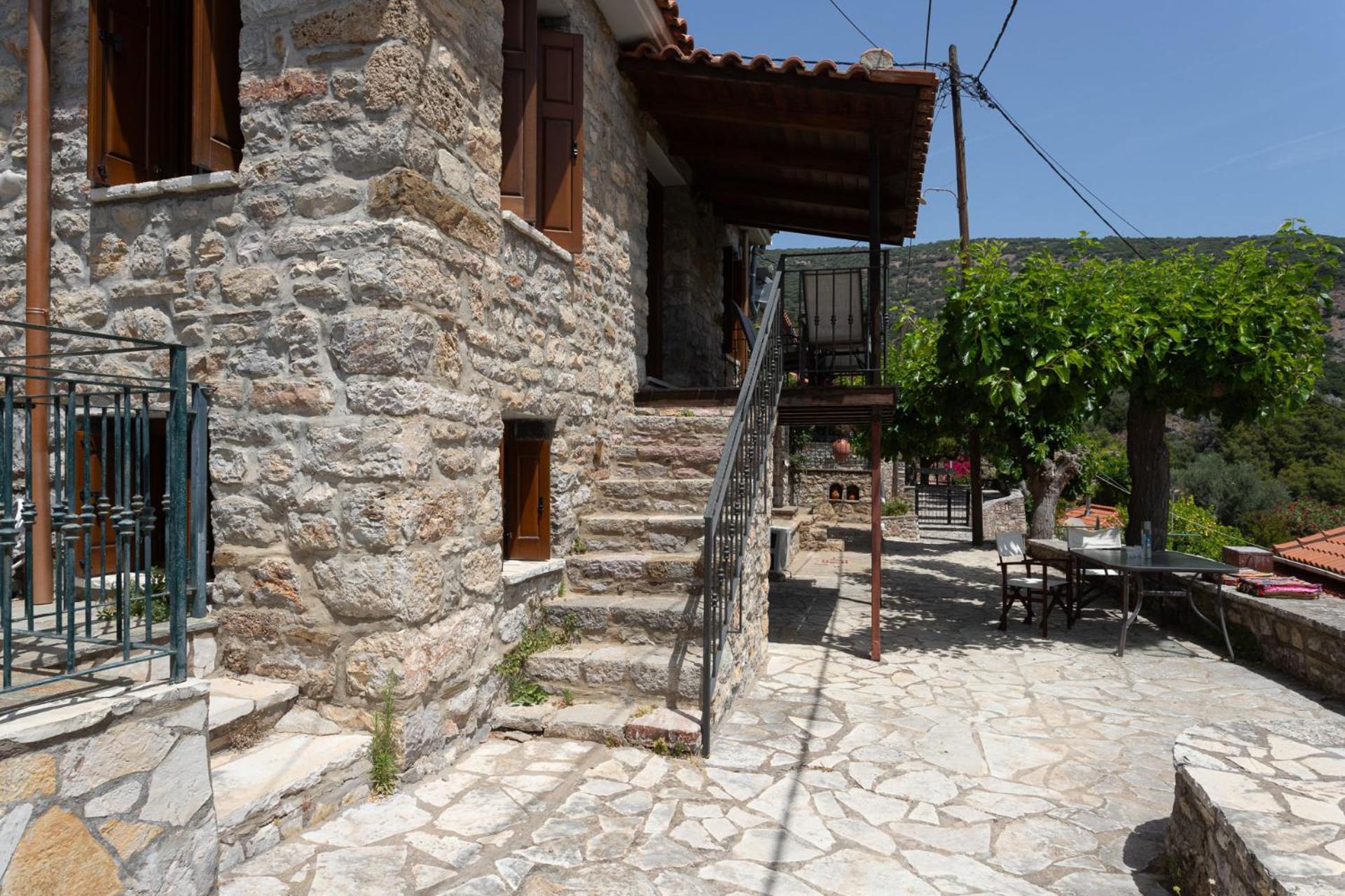 To Spiti Sto Castro Apartment Nafpaktos Bagian luar foto